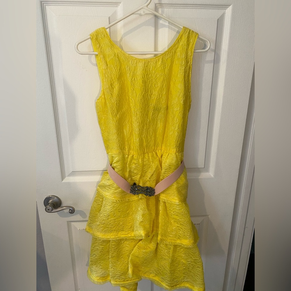 BCBG Yellow Dress